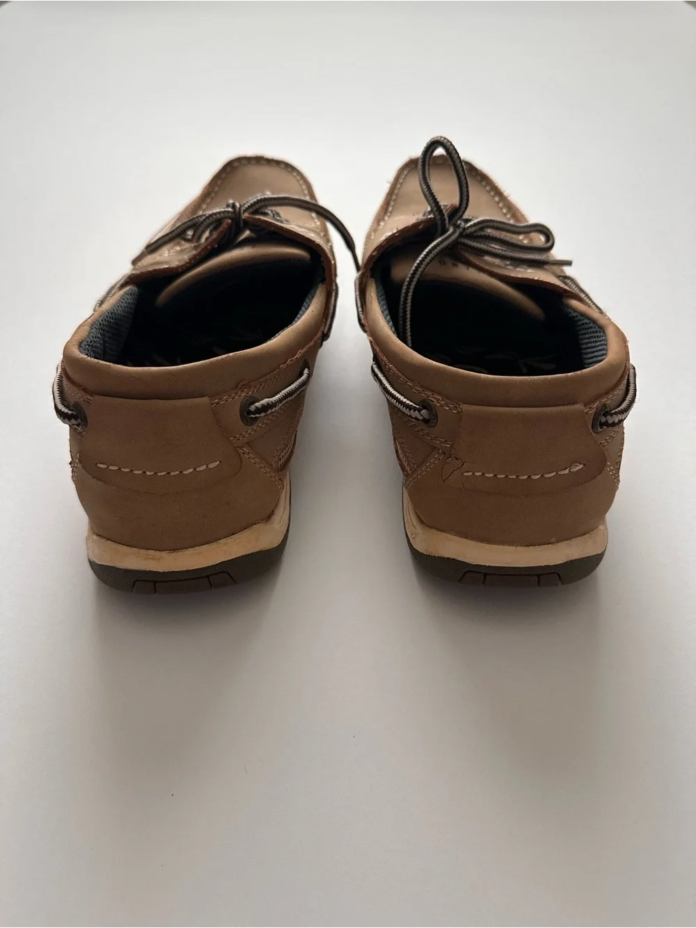 Island Surf Men's Tan Boat Shoes